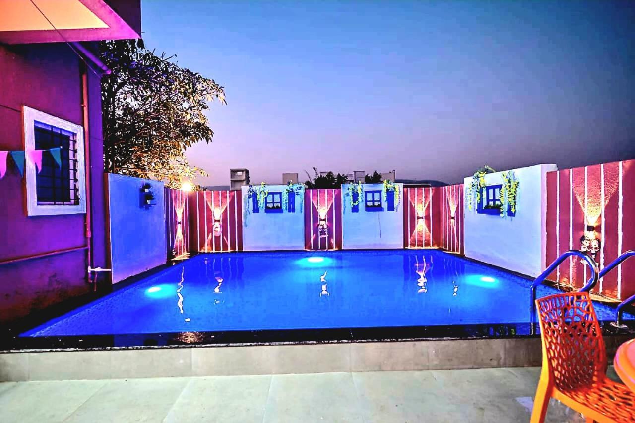 Ll Empyrean Stay Ll Airawat Villa Ll 2Bhk Ll Ac Ll Private Pool Ll Wifi Ll Lonavala Buitenkant foto