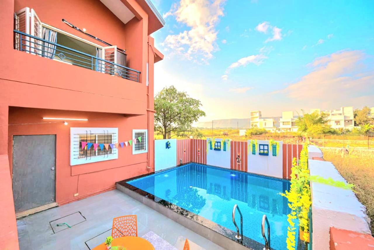 Ll Empyrean Stay Ll Airawat Villa Ll 2Bhk Ll Ac Ll Private Pool Ll Wifi Ll Lonavala Buitenkant foto